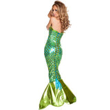BFJFY Women's Sexy Sea Creature Metallic Mermaid Fantasy Halloween Costumes - BFJ Cosmart