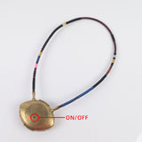 Doctor Strange LED Light Necklace Steve Eye of Agamotto Necklace Eyes Can Open Cosplay Props New - BFJ Cosmart