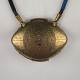 Doctor Strange LED Light Necklace Steve Eye of Agamotto Necklace Eyes Can Open Cosplay Props New - BFJ Cosmart