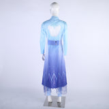 New Frozen 2 Cosplay Snow Adult Elsa Dress Costume Halloween Cosplay Elsa Anna Costume Princess Ice Queen Elsa Outfit Full Set - BFJ Cosmart