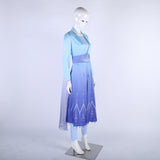 New Frozen 2 Cosplay Snow Adult Elsa Dress Costume Halloween Cosplay Elsa Anna Costume Princess Ice Queen Elsa Outfit Full Set - BFJ Cosmart
