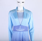 New Frozen 2 Cosplay Snow Adult Elsa Dress Costume Halloween Cosplay Elsa Anna Costume Princess Ice Queen Elsa Outfit Full Set - BFJ Cosmart