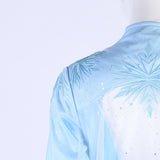 New Frozen 2 Cosplay Snow Adult Elsa Dress Costume Halloween Cosplay Elsa Anna Costume Princess Ice Queen Elsa Outfit Full Set - BFJ Cosmart
