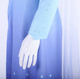 New Frozen 2 Cosplay Snow Adult Elsa Dress Costume Halloween Cosplay Elsa Anna Costume Princess Ice Queen Elsa Outfit Full Set - BFJ Cosmart