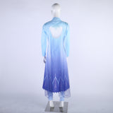 New Frozen 2 Cosplay Snow Adult Elsa Dress Costume Halloween Cosplay Elsa Anna Costume Princess Ice Queen Elsa Outfit Full Set - BFJ Cosmart