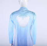 New Frozen 2 Cosplay Snow Adult Elsa Dress Costume Halloween Cosplay Elsa Anna Costume Princess Ice Queen Elsa Outfit Full Set - BFJ Cosmart