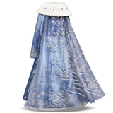 2019 new Kids Frozen Aisha dress girl Anna Princess skirt dress cosplay costume - BFJ Cosmart