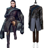 Game of Thrones Arya Stark Season 8 S8 Outfit Cosplay Costume Adult - BFJ Cosmart