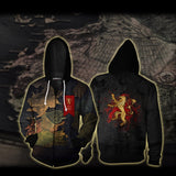 New American TV Game of Thrones Sweater 3D Digital Print Sweater Hoodie cosplay costume - BFJ Cosmart