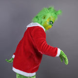 Christmas Adult Grinch Luxury Santa Costume with Mask cosplay suit - BFJ Cosmart