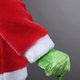 Christmas Adult Grinch Luxury Santa Costume with Mask cosplay suit - BFJ Cosmart