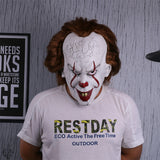 Stephen King's It Mask Pennywise Costume Joker Mask Tim Curry Horror Masks Cosplay Halloween - BFJ Cosmart