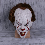 Stephen King's It Mask Pennywise Costume Joker Mask Tim Curry Horror Masks Cosplay Halloween - BFJ Cosmart