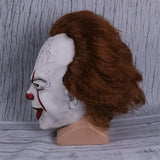 Stephen King's It Mask Pennywise Costume Joker Mask Tim Curry Horror Masks Cosplay Halloween - BFJ Cosmart
