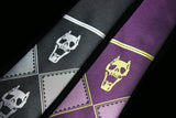 JoJo's Bizarre Adventure tie Kira Yoshikage skull tie - BFJ Cosmart