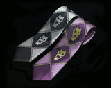 JoJo's Bizarre Adventure tie Kira Yoshikage skull tie - BFJ Cosmart