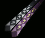 JoJo's Bizarre Adventure tie Kira Yoshikage skull tie - BFJ Cosmart