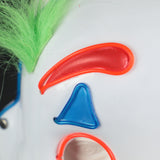 2019 Joker Pennywise LED Light Mask Stephen King Clown Cosplay Masks Green Hair Halloween Party Prop - BFJ Cosmart