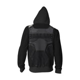 Marvel punisher 3D digital print zipper hooded sweater cosplay costume - BFJ Cosmart