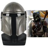 New Star Wars The Mandalorian Cosplay Mask Pedro Pascal Soldier Warrior latex Helmet Halloween Prop - BFJ Cosmart