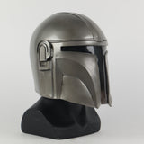 New Star Wars The Mandalorian Cosplay Mask Pedro Pascal Soldier Warrior latex Helmet Halloween Prop - BFJ Cosmart