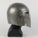 New Star Wars The Mandalorian Cosplay Mask Pedro Pascal Soldier Warrior latex Helmet Halloween Prop - BFJ Cosmart