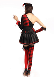 BFJFY  Women's Halloween Costume Clown Circus Fancy Dress Outfit - BFJ Cosmart
