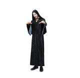 BFJFY Men's Wizard Costume Black Night Ghost Vampire Halloween Cosplay - BFJ Cosmart