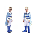 BFJFY Halloween Boy's Prince Crown Cosplay Costume Performance Outfit - BFJ Cosmart