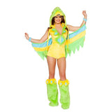 BFJFY Adult Women Sexy Furry Animal Bird Parakeet Halloween Costume - BFJ Cosmart
