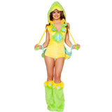 BFJFY Adult Women Sexy Furry Animal Bird Parakeet Halloween Costume - BFJ Cosmart