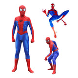 Spider-Man In de Spider-Vers Peter Benjamin Parke Cosplay Kostuum Zentai Spiderman Superhero Patroon Bodysuit Pak Jumpsuits - BFJ Cosmart