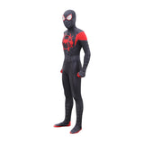 Spider-Man In de Spider-Vers Miles Morales Cosplay Kostuum Zentai Spiderman Patroon Bodysuit Pak jumpsuits - BFJ Cosmart