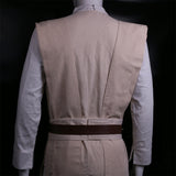 100% Original NEW Star Wars Jedi Luke Skywalker Custom Cosplay Costume Made Full Set COS Halloween Costume Christmas - BFJ Cosmart
