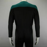 Star Trek Deep Space Nine Blue Uniform Jumpsuit Cosplay Adult Male Costumes New - BFJ Cosmart