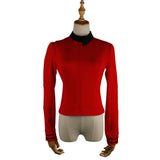 Star Trek Discovery Season 2 Starfleet Commander Nhan Red Uniform Pin Costumes - BFJ Cosmart