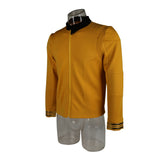 Star Trek Discovery Season 2 Starfleet Captain Pike Glod Shirt Uniform Badge Costumes - BFJ Cosmart
