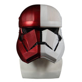 Movie Star Wars 9 The Rise of Skywalker Sith Trooper Red/White PVC Helmet Cosplay Halloween Mask - BFJ Cosmart