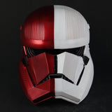 Movie Star Wars 9 The Rise of Skywalker Sith Trooper Red/White PVC Helmet Cosplay Halloween Mask - BFJ Cosmart