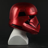 Movie Star Wars 9 The Rise of Skywalker Sith Trooper Red/White PVC Helmet Cosplay Halloween Mask - BFJ Cosmart
