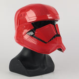 New Star Wars 9 The Rise of Skywalker Sith Trooper Red mask Cosplay Halloween latex  Helmets Prop - BFJ Cosmart