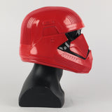 New Star Wars 9 The Rise of Skywalker Sith Trooper Red mask Cosplay Halloween latex  Helmets Prop - BFJ Cosmart
