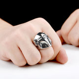 Star Wars Ring The Mandalorian cosplay men's personality fashion ring cosplay props - BFJ Cosmart