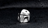 Star Wars Ring The Mandalorian cosplay men's personality fashion ring cosplay props - BFJ Cosmart