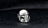 Star Wars Ring The Mandalorian cosplay men's personality fashion ring cosplay props - BFJ Cosmart