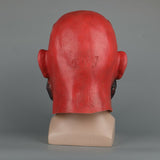Superhero HellBoy Mask Cosplay Horror Red Demon Mask Halloween Latex Mask Prop - BFJ Cosmart