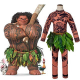 BFJFY Men's Halloween Movie Moana Maui Pimitive Man Cosplay Costume - BFJ Cosmart