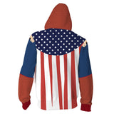 DC THE Boys cosplay hoodie Homelander costume 3D printed zip coat - BFJ Cosmart