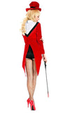 BFJFY Halloween Red Magician Swallow-tailed Costume For Women - BFJ Cosmart
