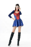BFJFY Women's Halloween Spidergirl Dress Spiderman Cosplay Costume - BFJ Cosmart